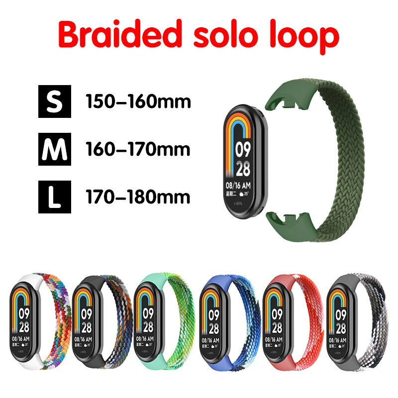 Strap for Mi band 7 8 6 5 Nylo - Health Wellness Bracelet ulasan dan harga